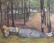 Emile Bernard Madeleine in the Bois d'Amour (mk06) Spain oil painting artist